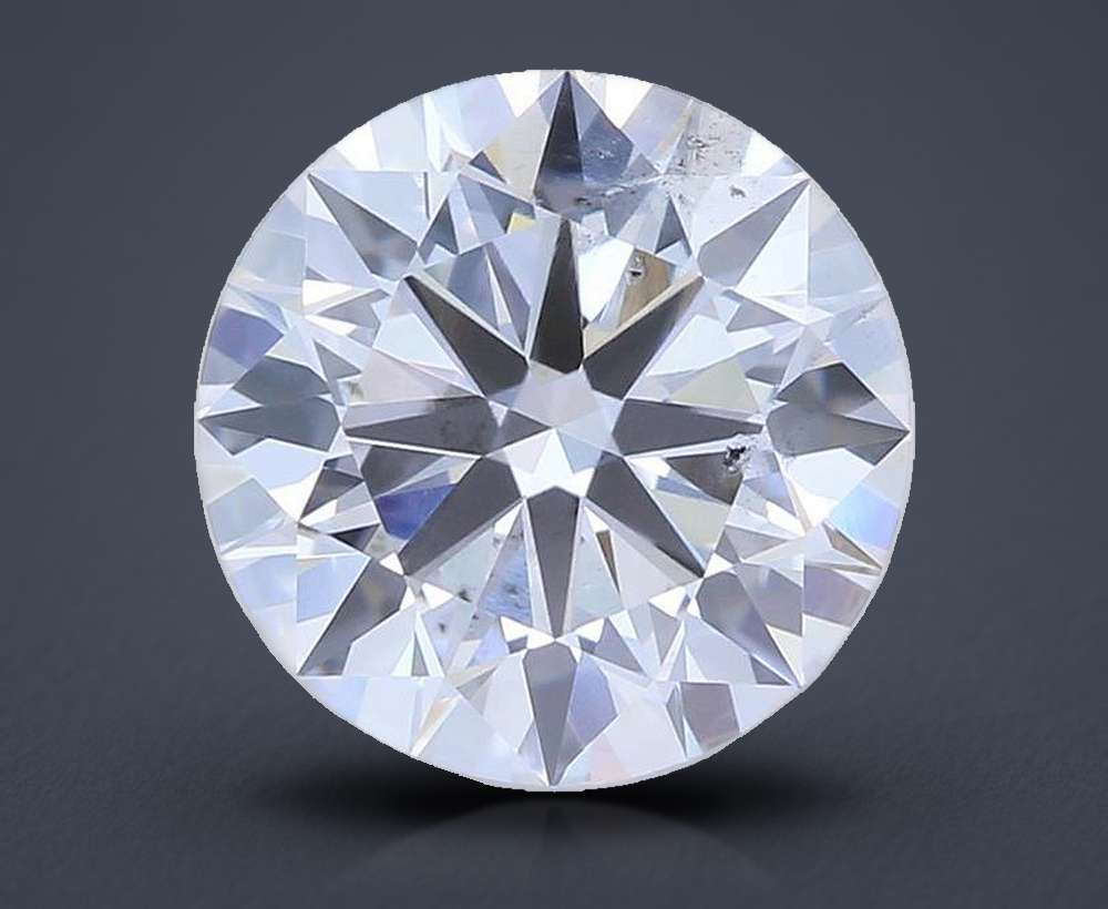 1.50ct H SI1 Rare Carat Ideal Cut Round Lab Grown Diamond