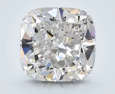 2.07ct D VVS1 Rare Carat Ideal Cut Cushion Lab Grown Diamond
