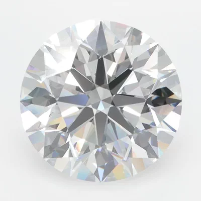 4.02ct D FL Rare Carat Ideal Cut Round Lab Grown Diamond