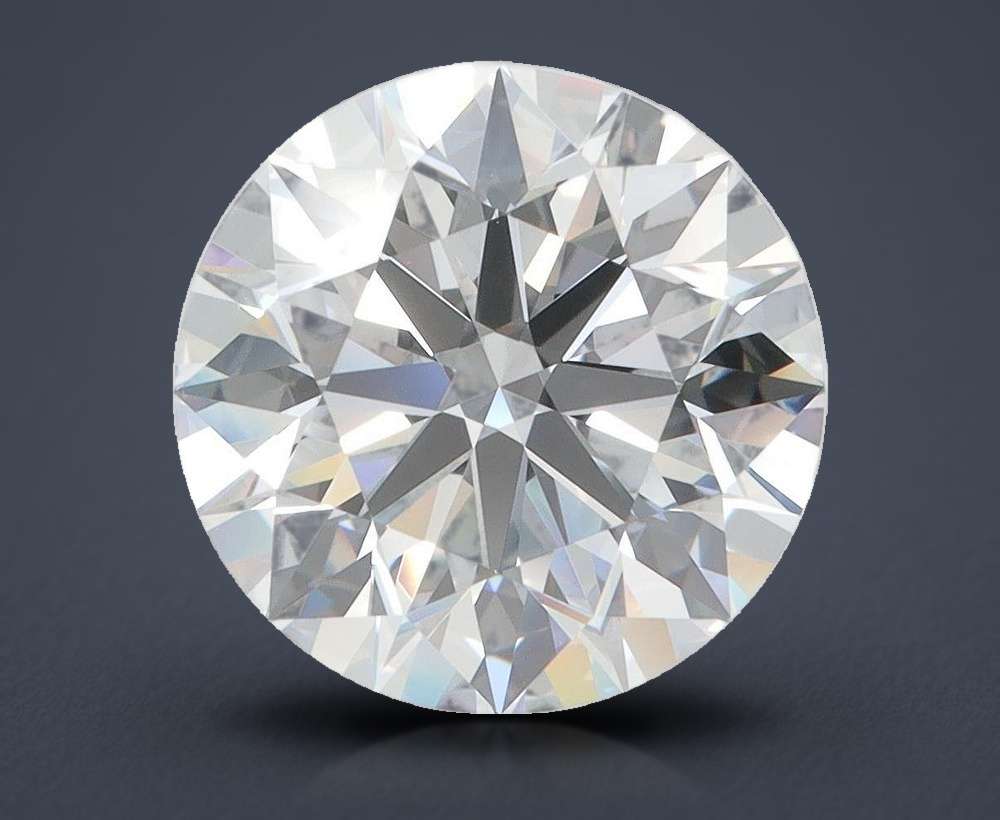 4.02ct D FL Rare Carat Ideal Cut Round Lab Grown Diamond