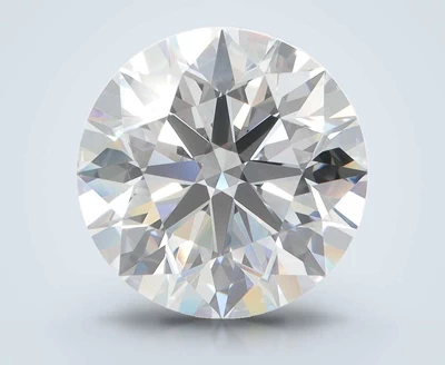 4.02ct D FL Rare Carat Ideal Cut Round Lab Grown Diamond