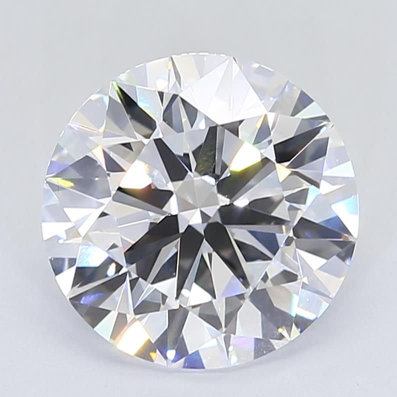 6.52ct D VVS2 Rare Carat Ideal Cut Round Lab Grown Diamond