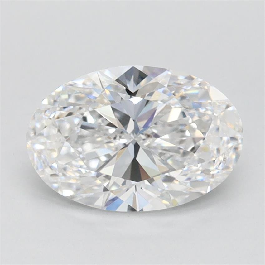 1.03ct D FL Rare Carat Ideal Cut Oval Lab Grown Diamond