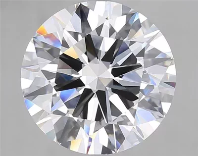 6.92ct E IF Rare Carat Ideal Cut Round Lab Grown Diamond
