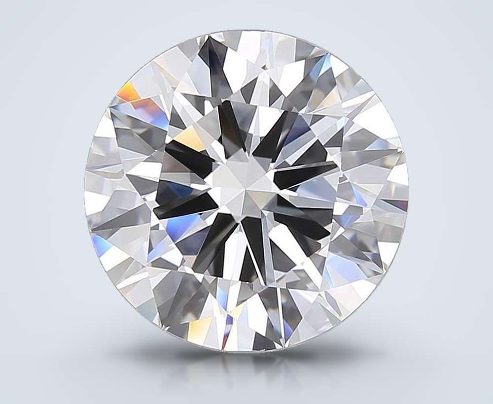 6.92ct E IF Rare Carat Ideal Cut Round Lab Grown Diamond