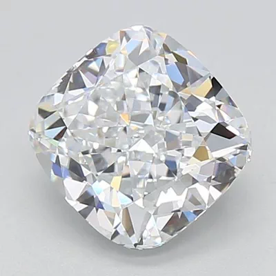 2.05ct D VVS1 Rare Carat Ideal Cut Cushion Lab Grown Diamond