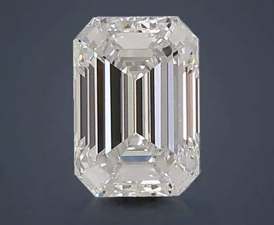 1.57ct D VS2 Rare Carat Ideal Cut Emerald Lab Grown Diamond