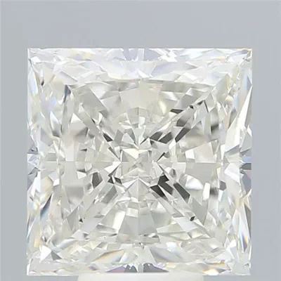 8.09ct G VS1 Rare Carat Ideal Cut Princess Lab Grown Diamond