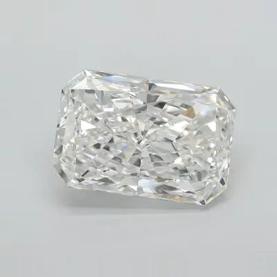 15.23ct F VVS2 Very Good Cut Radiant Lab Grown Diamond