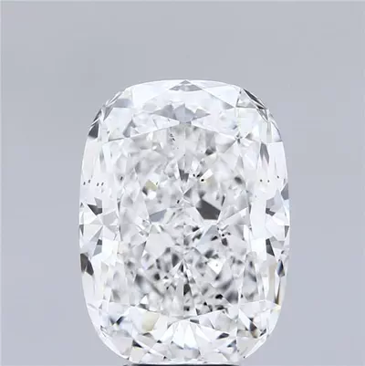 6.04ct E SI1 Very Good Cut Cushion Diamond