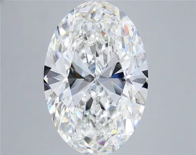 10.52ct F VS2 Rare Carat Ideal Cut Oval Lab Grown Diamond
