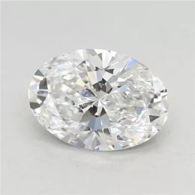 1.59ct D VVS2 Rare Carat Ideal Cut Oval Lab Grown Diamond