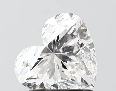 1.64ct E VS2 Rare Carat Ideal Cut Heart Lab Grown Diamond