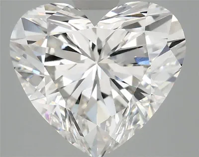5.04ct G VS1 Rare Carat Ideal Cut Heart Lab Grown Diamond