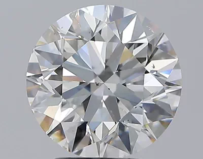 3.01ct G SI2 Excellent Cut Round Diamond