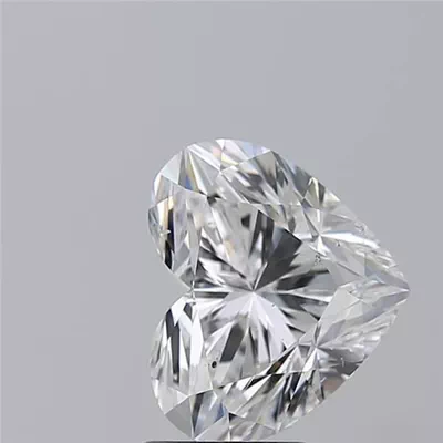 3.51ct D SI1 Rare Carat Ideal Cut Heart Diamond