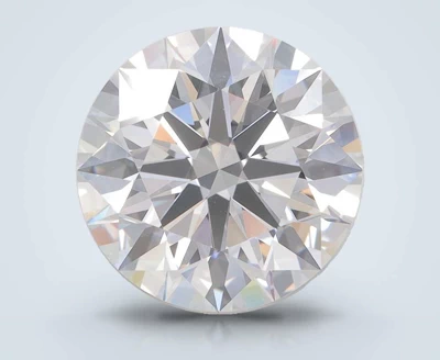 5.42ct F IF Rare Carat Ideal Cut Round Lab Grown Diamond