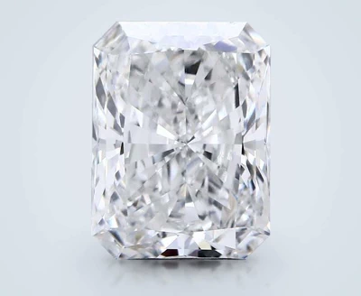 3.63ct F VS1 Rare Carat Ideal Cut Radiant Lab Grown Diamond