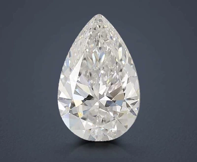 3.01ct F VS1 Rare Carat Ideal Cut Pear Lab Grown Diamond
