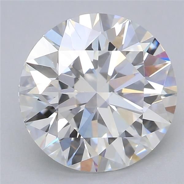 2.09ct E VVS2 Rare Carat Ideal Cut Round Lab Grown Diamond