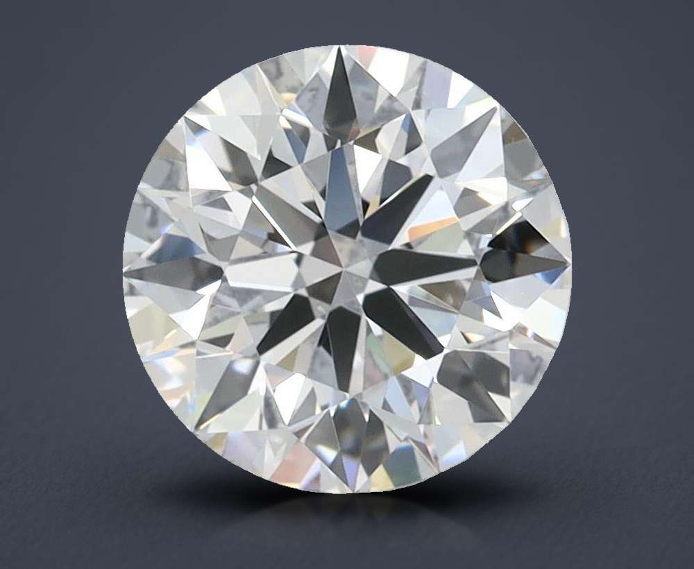 1.58ct D FL Rare Carat Ideal Cut Round Lab Grown Diamond