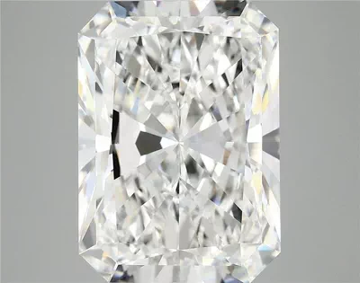 8.53ct E VVS2 Rare Carat Ideal Cut Radiant Lab Grown Diamond