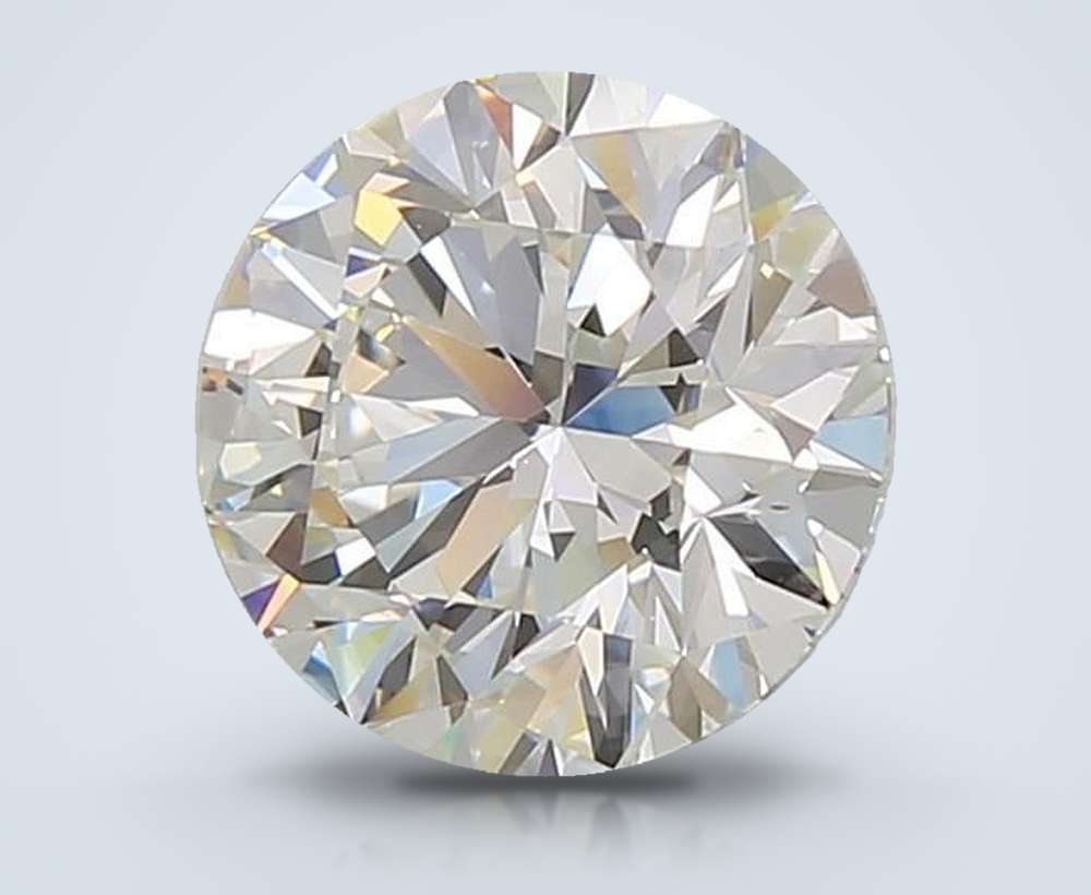 2.21ct I VS2 Rare Carat Ideal Cut Round Diamond