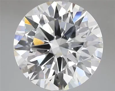 6.07ct D VVS2 Rare Carat Ideal Cut Round Lab Grown Diamond