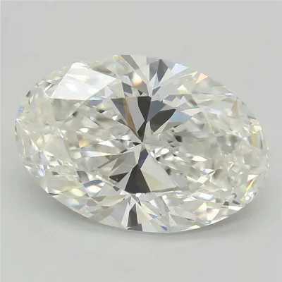 4.00ct F VS1 Rare Carat Ideal Cut Oval Lab Grown Diamond