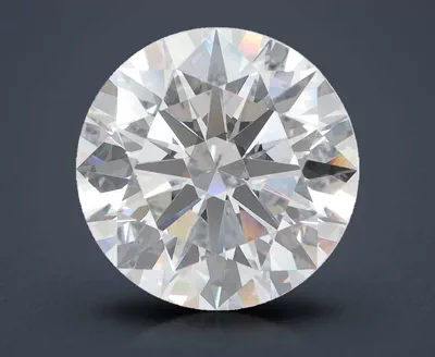 4.10ct D FL Rare Carat Ideal Cut Round Lab Grown Diamond