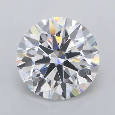 3.15ct D FL Rare Carat Ideal Cut Round Lab Grown Diamond