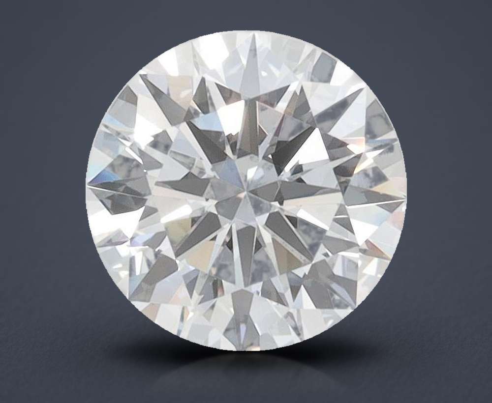 1.51ct E VVS2 Rare Carat Ideal Cut Round Lab Grown Diamond