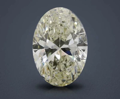 0.70ct J SI1 Rare Carat Ideal Cut Oval Diamond