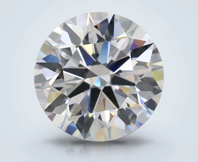 3.08ct E VVS2 Rare Carat Ideal Cut Round Lab Grown Diamond