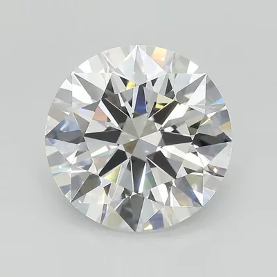 4.92ct E VVS2 Rare Carat Ideal Cut Round Lab Grown Diamond