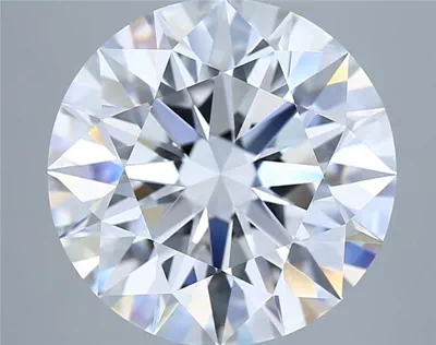 6.02ct D VS1 Rare Carat Ideal Cut Round Lab Grown Diamond