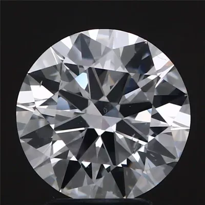 3.01ct F SI1 Excellent Cut Round Lab Grown Diamond