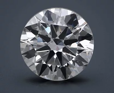 3.01ct F SI1 Excellent Cut Round Lab Grown Diamond