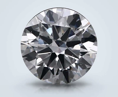 3.01ct F SI1 Excellent Cut Round Lab Grown Diamond