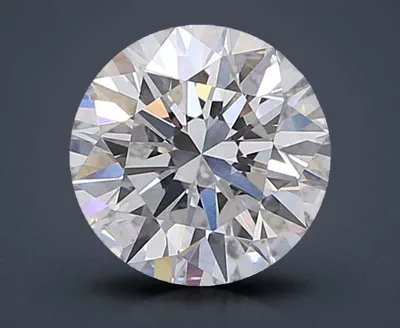 2.01ct E VS2 Rare Carat Ideal Cut Round Lab Grown Diamond