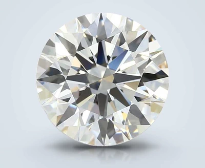 3.14ct E VVS1 Rare Carat Ideal Cut Round Lab Grown Diamond