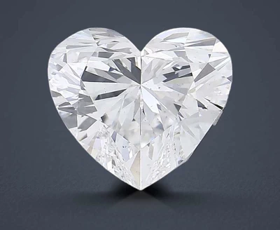 10.02ct F VS1 Rare Carat Ideal Cut Heart Lab Grown Diamond