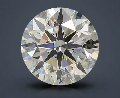 3.14ct J VS1 Rare Carat Ideal Cut Round Lab Grown Diamond