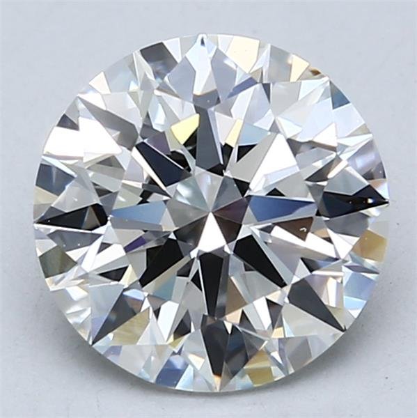 2.55ct E VVS2 Rare Carat Ideal Cut Round Lab Grown Diamond