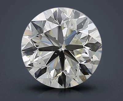3.01ct J VS2 Very Good Cut Round Diamond