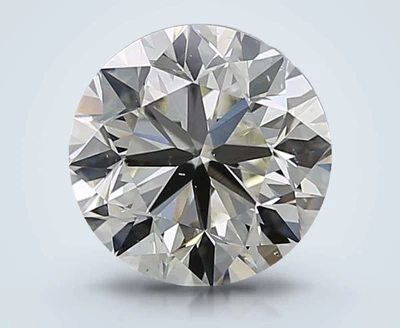 3.01ct J VS2 Very Good Cut Round Diamond