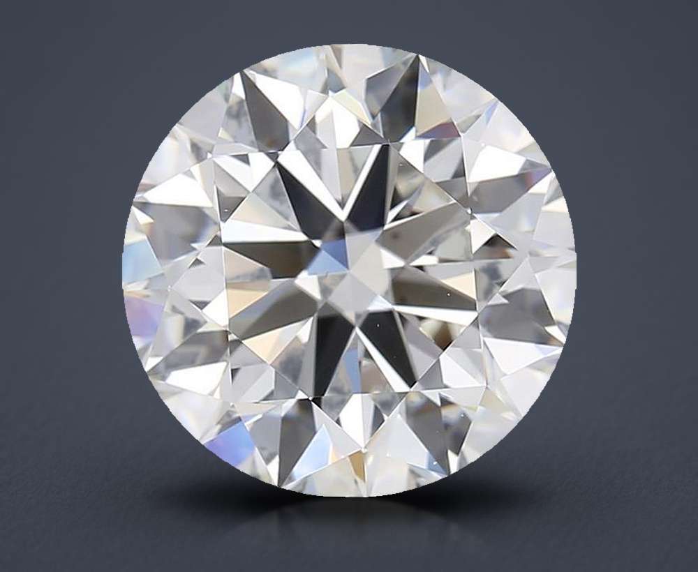 4.03ct G VS1 Rare Carat Ideal Cut Round Diamond
