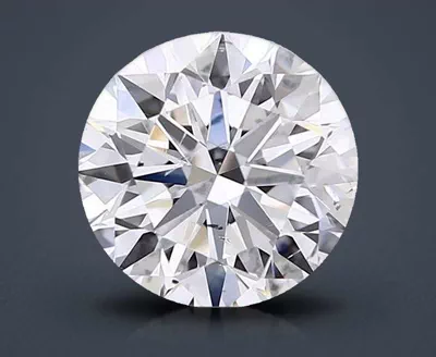 2.40ct D SI2 Rare Carat Ideal Cut Round Diamond