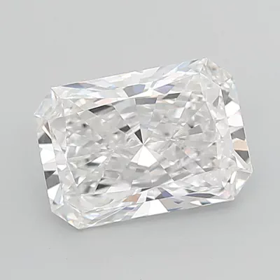 5.08ct E VVS2 Rare Carat Ideal Cut Radiant Lab Grown Diamond