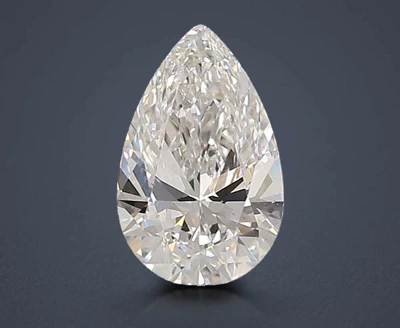 1.43ct E VS1 Rare Carat Ideal Cut Pear Lab Grown Diamond